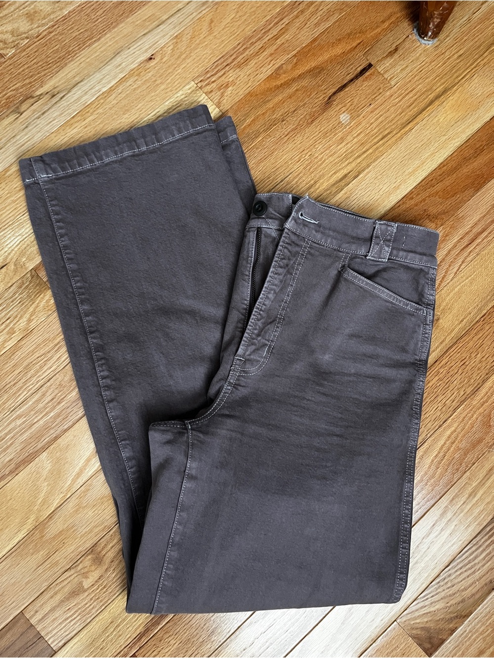 Madewell Emmett style pants in Luna Grey